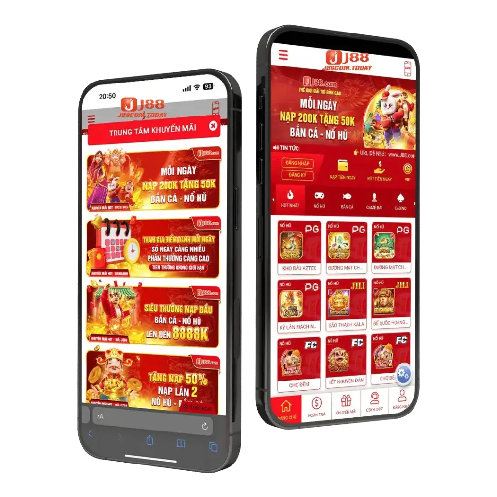 Hình ảnh điện thoại hiển thị ứng dụng vn8day với mã QR tải xuống